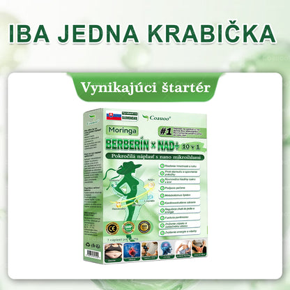 🔥 𝐂𝐨𝐚𝐮𝐨𝐨® Moringa × Berberín × AMPK 10-v-1 Metabolická podpora – nanomikroihlová náplasť (Stačí raz denne, viditeľné výsledky už za 7 dní)  ✅ Na obezitu, ochabnutú pokožku, cukrovku, spánkové apnoe, problémy s kĺbmi a mnohé ďalšie ťažkosti 🔥